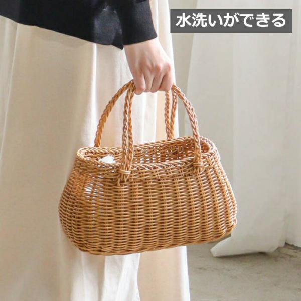 UTILE オーバルバッグ ユティル ナイール / かごバッグ カゴバック