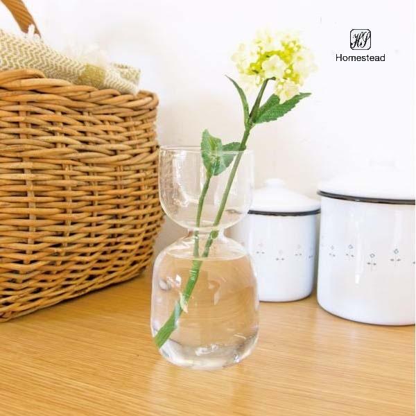 バルブガラスベース ホームステッド アクシス ホームステッド HS2821 Homestead ガラス 水耕栽培 水栽培　フラワーポット 花瓶 フラワーベース おしゃれ
