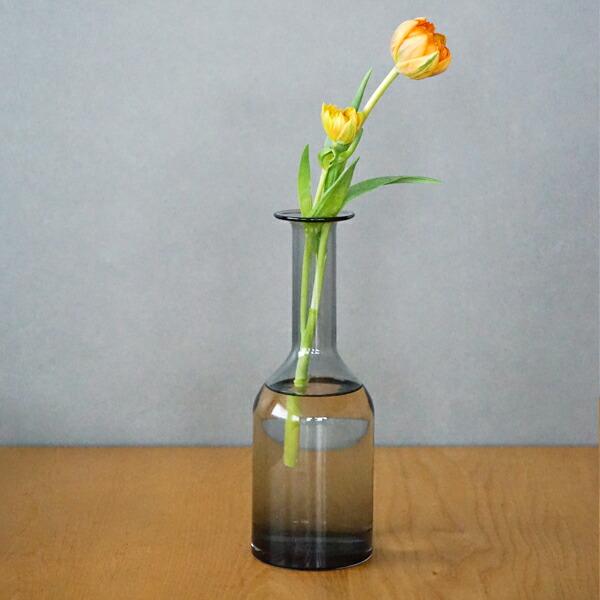 ガラス製フラワーベース AXCIS（アクシス） 花瓶 フラワーベース レウナ ガラスベース スリム