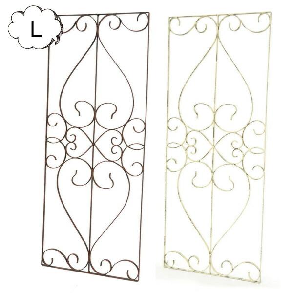 アイアンゲート L ブラウン ホワイト アンティーク風 レリス