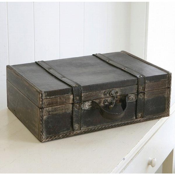 アンティーク風 ウッデン トランクボックス S コベントガーデン