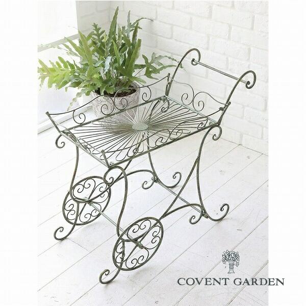 【良品】英国アンティーク フラワースタンド シュガーツイスト 英国から届いたおしゃれなアンティークの花台、ツイスト足が