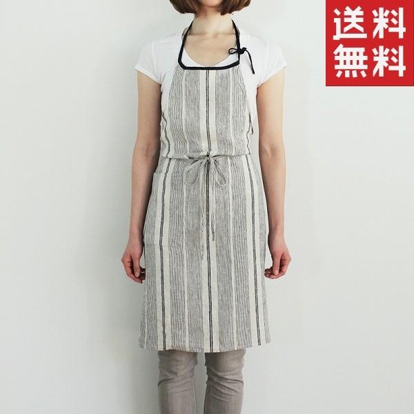 Lino e Lina（リーノエリーナ） フルエプロン ミラ アリアーヌ ダーク