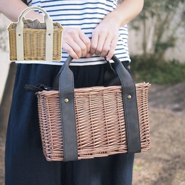 かごバッグ バスケット 角型 タッセル付き かご バスケット カゴバッグ 柳 ホワイト ブラック 巾着 小物入れ 小物整理 収納 Box ボックス 籠 おしゃれ 送料無料 Zv yahoo メルシープレゼント 雑貨屋 通販 Yahoo ショッピング