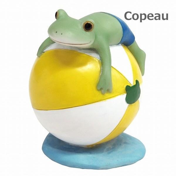 コポー ビーチボールでぷかぷか Copeau 海中遊泳 コポタロウ 夏 雑貨 置き物 置物 オブジェ ガーデン雑貨 インテリア雑貨 小物 マスコット ミニチュア Zv yahoo メルシープレゼント 雑貨屋 通販 Yahoo ショッピング