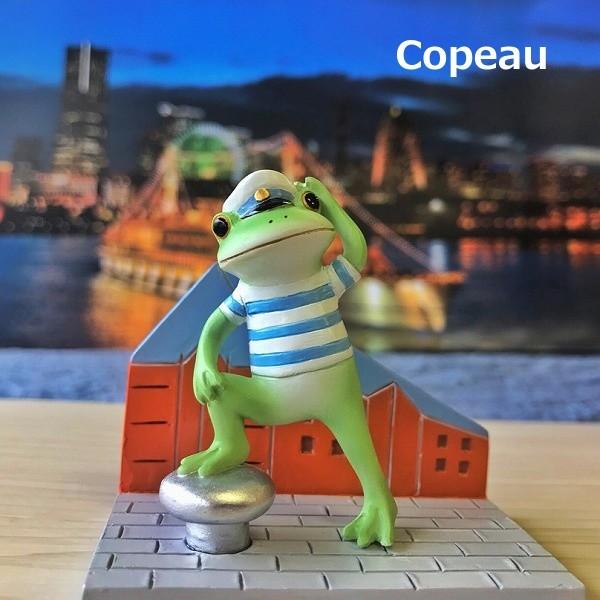 コポー 港町でハイ ポーズ Copeau 赤レンガ コポタロウ 夏 雑貨 置き物 置物 オブジェ ガーデン雑貨 インテリア雑貨 小物 マスコット ミニチュア かえる Zv yahoo メルシープレゼント 雑貨屋 通販 Yahoo ショッピング