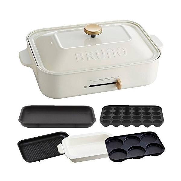 人気 Bruno マルチプレート コンパクトホットプレート セラミックコート鍋 グリルプレート ホワイト Am01n51nlfiならショッピング ランキングや口コミも豊富なネット通販 更にお得なｔポイントも スマホアプリも充実で毎日どこからでも気になる商品をその場