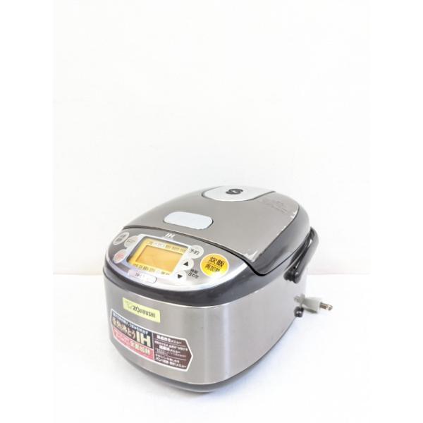 【良品】ZOJIRUSHI NP-GF05　3合炊き　IH炊飯器   象印 象印 炊飯器 IH 3合炊き ステンレス 極め炊き NP-GK05 ブラウン