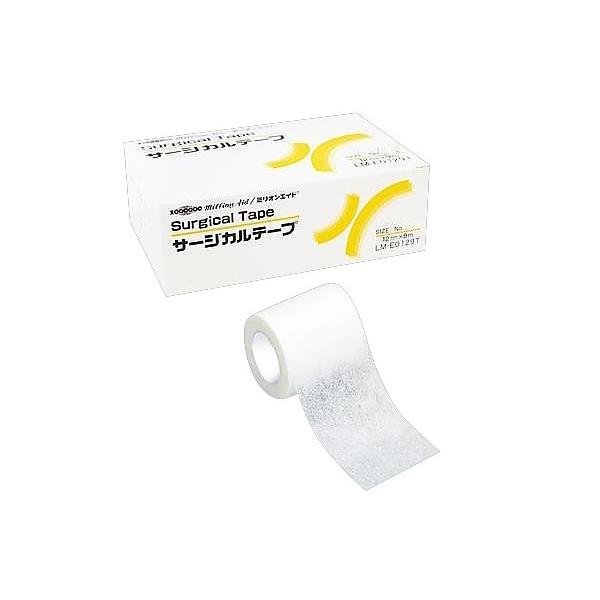 【特徴】透湿性に優れ、刺激が少なく皮膚にやさしく粘着します。再度の貼り付けが可能です。【仕様】材質：テープ部／紙製不織布幅×長さ：50mm×9m入数：1箱（6巻入）※商品画像は代表的な商品を表示しており、品番により異なる場合がございます。