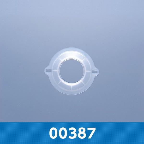 洗腸時にバリケア ベルトで固定して使用します。【仕様】番号：00387詳細：バリケア ナチュラ 洗腸フェースプレート規格：45mmストーマサイズ：44mmまで入数：1箱1個