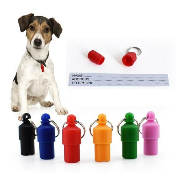 【迷子札カプセルの特長】ペットが迷子になった時、鑑札やマイクロチップでは、情報の読み取りまでに時間がかかる場合があります。この迷子札カプセルにオーナーの情報を記載しておけば、すぐにどこのおうちのペットかがわかります。万が一のために、首輪につ...