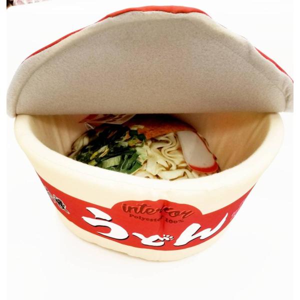 Jglobe カップ麺ペットハウス 犬 猫 ペット ベッド 面白い 小型犬 焼きそば プリン カップ麺 うどんベッド アイス ヨーグルト ハーゲンダッツ シロクマ