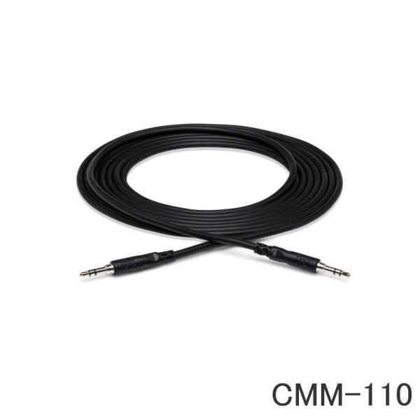 HOSA zT I[fBIP[u AUXP[u 3m 3.5mmXeI~j 3.5mmXeI~j 3 OFC jbPbL CMM-110
