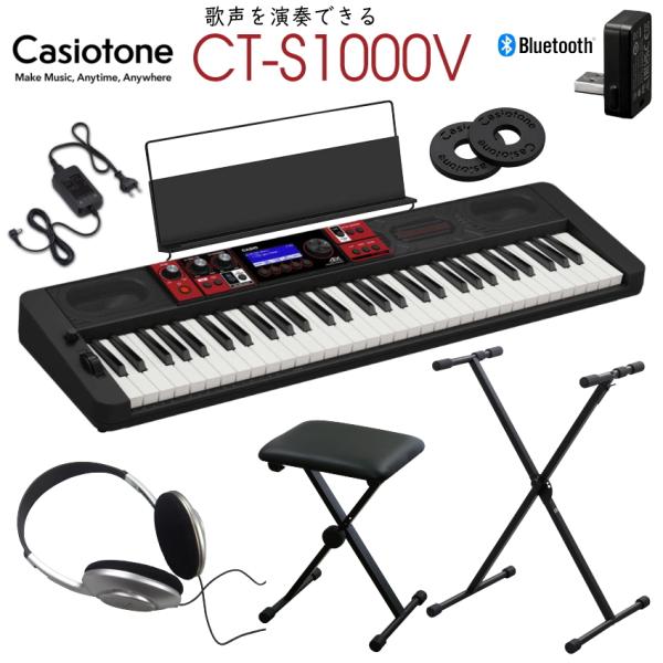 CASIO 61ՃL[{[h CT-S1000VuX^X^h+֎qt̐lCZbgvCasiotone JVIg[
