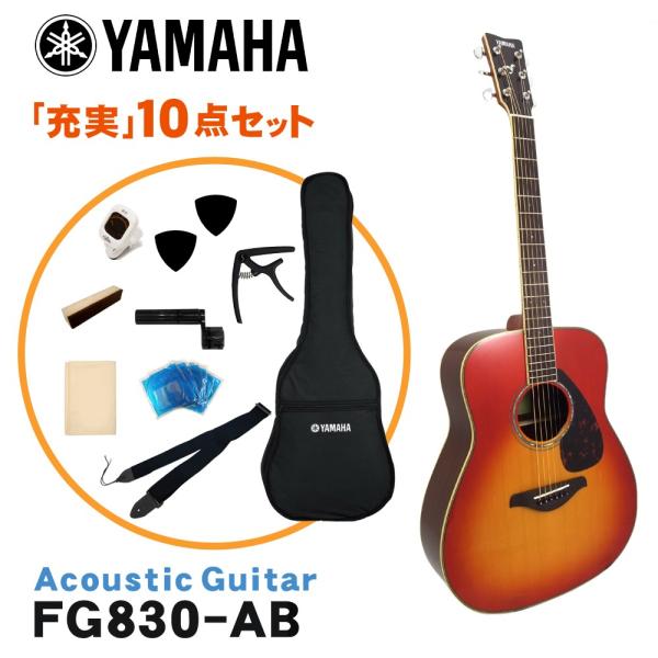 YAMAHA AR[XeBbNM^[ S10_Zbg FG830 AB }n