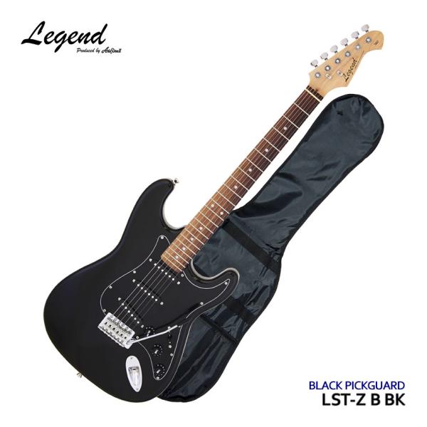 他サイト： Legend エレキギター LST-Z B BK ストラトタイプ 初心者向け 入門用の商品画像