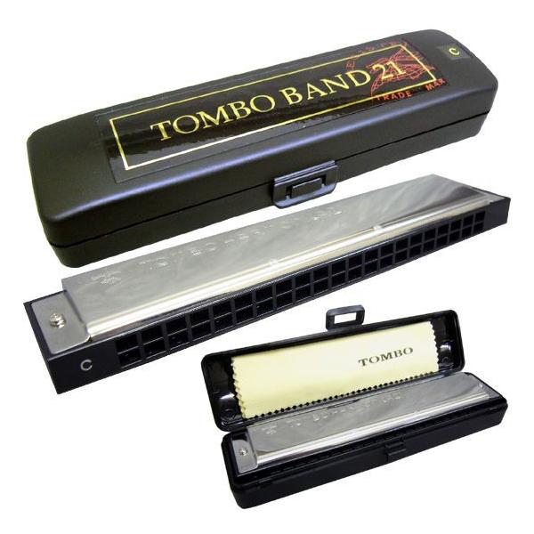 TOMBO（トンボ） ハーモニカ 複音ハーモニカ トンボ・バンド・21穴 NO