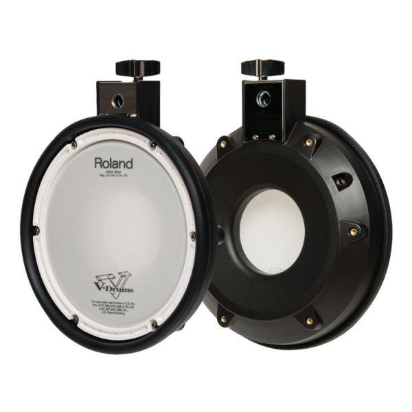 Roland PDX-8現行モデル パッドホルダー、ケーブル付き Pair of Roland PDX-8 Mesh Pads with Mount Clamp and Cable