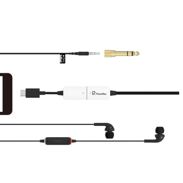 他サイト： KORG PianoRec 電子ピアノ用 オーディオインターフェイス スマホ対応 モニター可能の商品画像