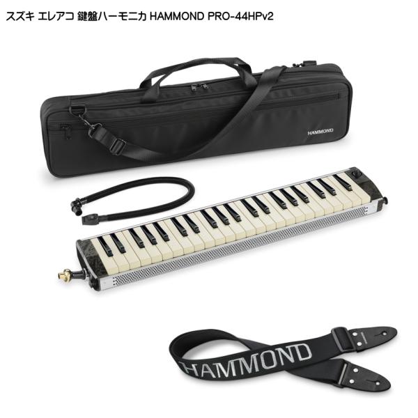 スズキ（SUZUKI） エレアコ鍵盤ハーモニカ HAMMOND PRO-44HPv2