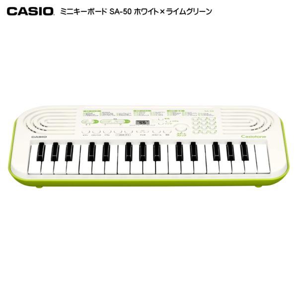v[gܑΉ JVI SA-50 ~jՃL[{[h32Key zCg×CO[ CASIO SA-46̌p@