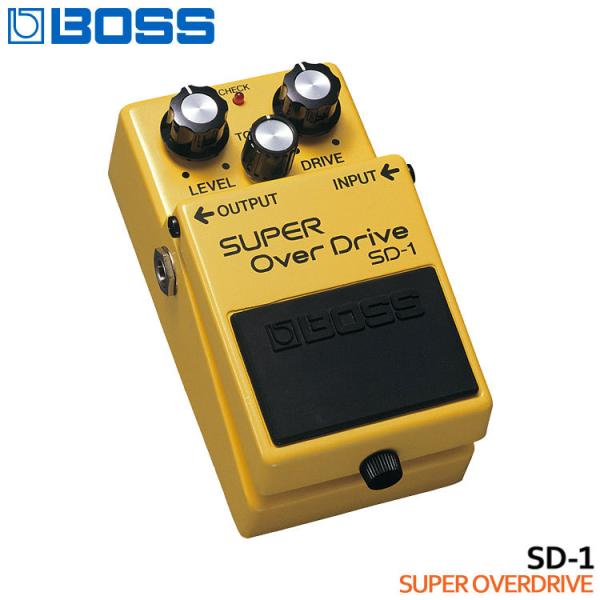 美品 箱付き BOSS SUPER OverDrive SD-1 エフェクター BOSS（ボス） スーパーオーバードライブ SD-1 エフェクター : 楽器の
