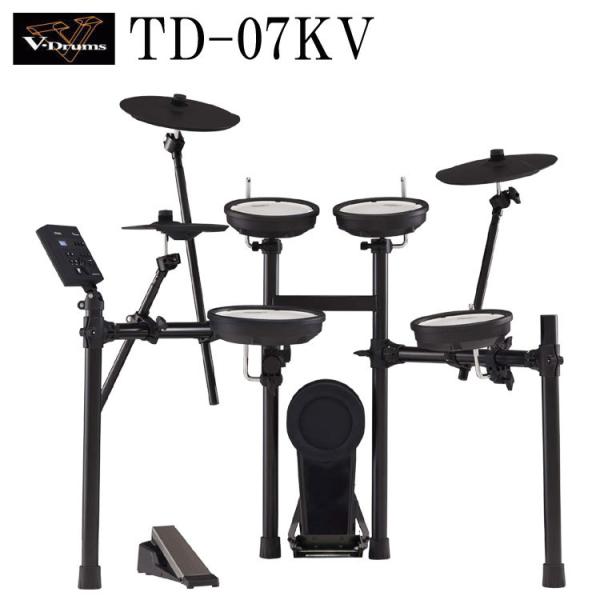 Roland ���[�����h �d�q�h�����Z�b�g TD-07KV V-Drums �G���h��