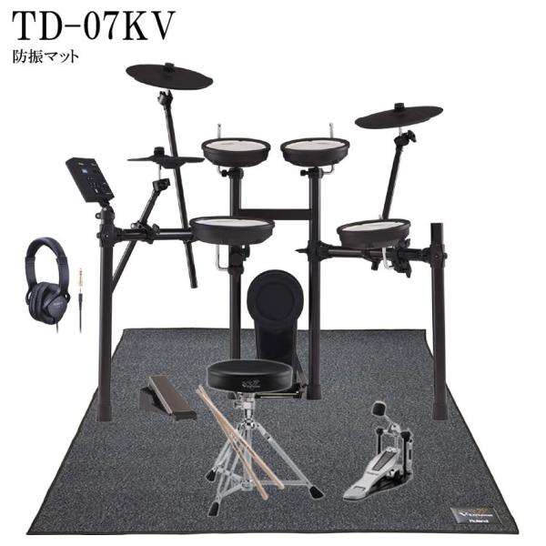 Roland �d�q�h���� TD-07KV�@�h�U�}�b�g/�����A�N�Z�T���[�Z�b�g(DAP-3X)�t�� �G���h��