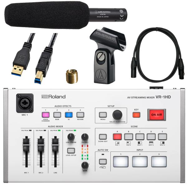 Roland rfIXCb`[ VR-1HD + audio-technica K}CN AT875R lbgzMEICCxgZbg