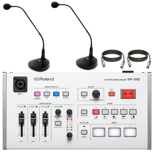 Roland - ■新品未開封即納■ Roland ローランド VR-1HD USB3.0付属 Roland VR-1HD AV Streaming Mixer ローランド VR1HD | 島村楽器