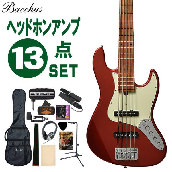 美品 Bacchus GLOBAL SERIES 5弦ベース バッカス BJB5