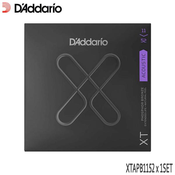 R[eBOAR[XeBbNM^[ __I XTAPB1152 1Zbg PHOSPHOR BRONZE CUSTOM LIGHT D'Addario