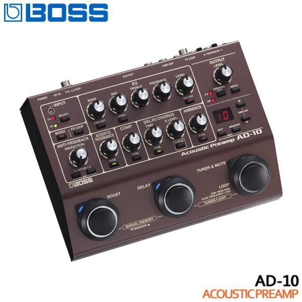 他サイト： BOSS アコースティックプリアンプ AD-10 ボスエフェクターの商品画像