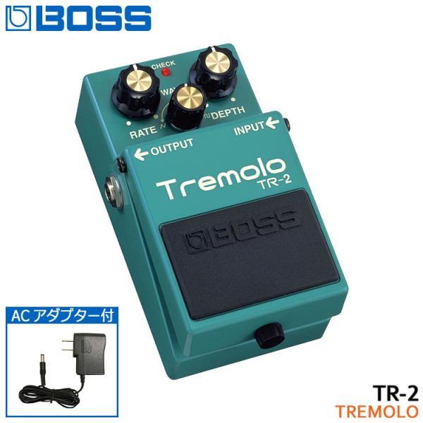 楽器・機材 BOSS TR-2 トレモロエフェクター 箱付き