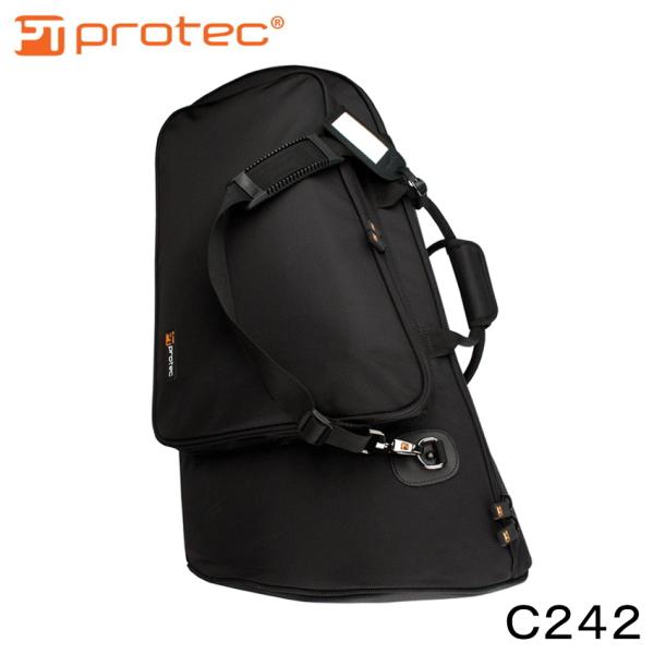 PROTEC プロテック ユーフォニアムケース 背負えるリュック式 軽量 軽い 約2.1kg ブラック