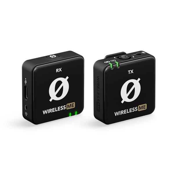 RODE ビデオワイヤレスマイク WIRELESS ME 受信機にマイクを搭載