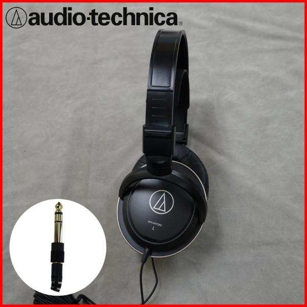audio-technica オーディオテクニカ ステレオヘッドホン 有線 ヘッドフォン 有線 安い 3極 密閉型 変換プラグ付属 ATH-AVC200