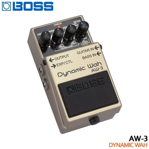 BOSS（ボス） ダイナミックワウ AW-3 オートワウ エフェクター : 音響
