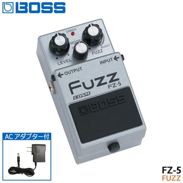 BOSS（ボス） ファズ FZ-5 ACアダプター付き エフェクター : 音響機材