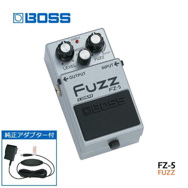 【美品】【アダプター付属】BOSS FZ-5 FUZZ エフェクター BOSS（ボス） ファズ FZ-5 純正ACアダプター付 エフェクター : 音響