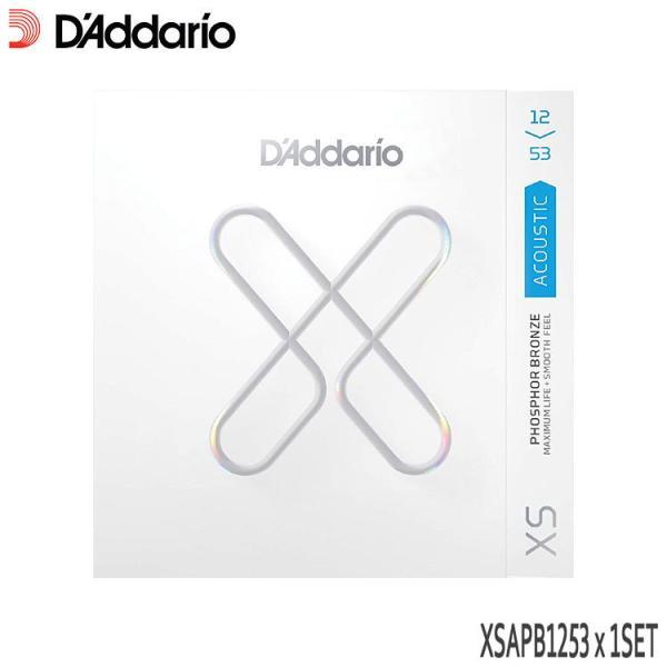 アコースティックギター弦 ダダリオ コーティング弦 XSAPB1253 1セット フォスファーブロンズ ライト D'Addario まとめ買いで更にお得