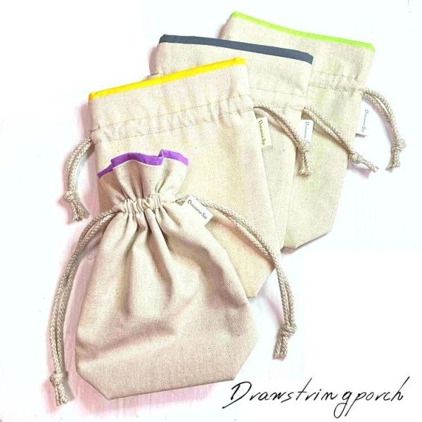 巾着 ポーチ 逸品社 巾着 ポーチ ぎゅっとおにぎりさん 巾着ポーチ 鮭 467140 1個