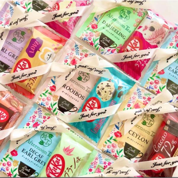 アフタヌーンティーとキットカットがセットになったプチギフト10セットです！ちょっとしたお礼やプレゼントにぴったりです♪キットカットはスタッフが厳選したかわいいイラスト入りになります♪キットカット、紅茶ともに４種ほどがランダムに入ります♪賞味...