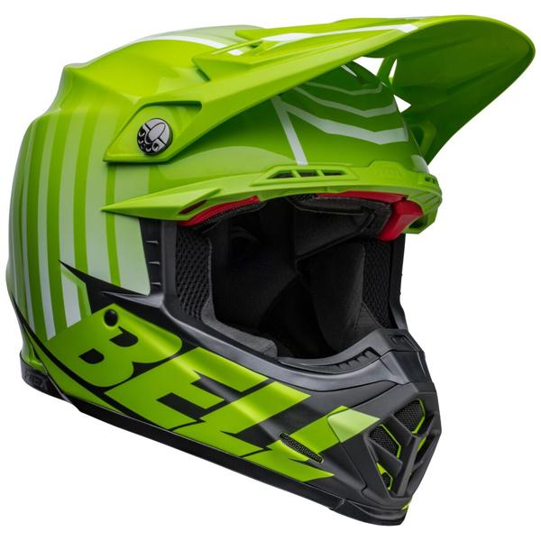 BELL Moto-9S Flex Sprint Matte/Gloss Green/Black : メリケン商会 