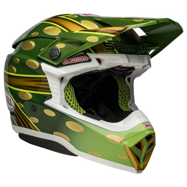 BELL Moto-10 Spherical McGrath Replica 22 Gloss Gold/Green