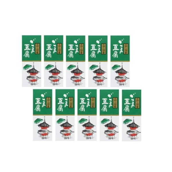 商品情報    商品名    ごま豆腐    原材料名    胡麻、本葛粉、澱粉    内容量    130g×10個    保存方法    常温（開封後は要冷蔵）    賞味期限    90日（開封後は1日）    注意    ※商品写真...