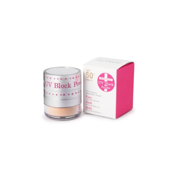 UVブロックパウダー モイストプラス 8g 日焼け止め UVカット パウダー SPF50+ PA+++ ドクターズ・キッツ