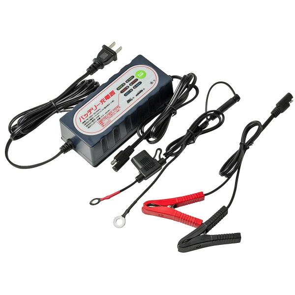 STRAIGHT/ストレート) バッテリー充電器 バイク・自動車兼用 フル