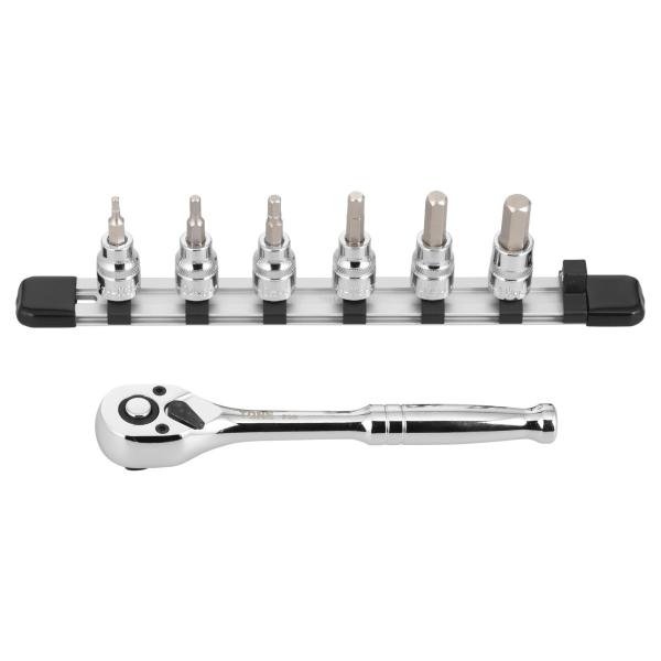 トネ(TONE) ヘキサゴンソケットレンチセット(ホルダー付) HHCH3080 差込角9.5mm(3/8