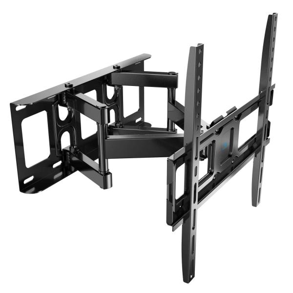 PERLESMITH 壁掛けテレビ金具 26〜65インチ対応 フルモーション式 耐荷重45kg tv壁掛け金具 テレビアーム ウォールマウント かべかけ金具 前後＆左右＆上下多角度調節 VESA400x400mm【テレビを壁に固定しましょう...